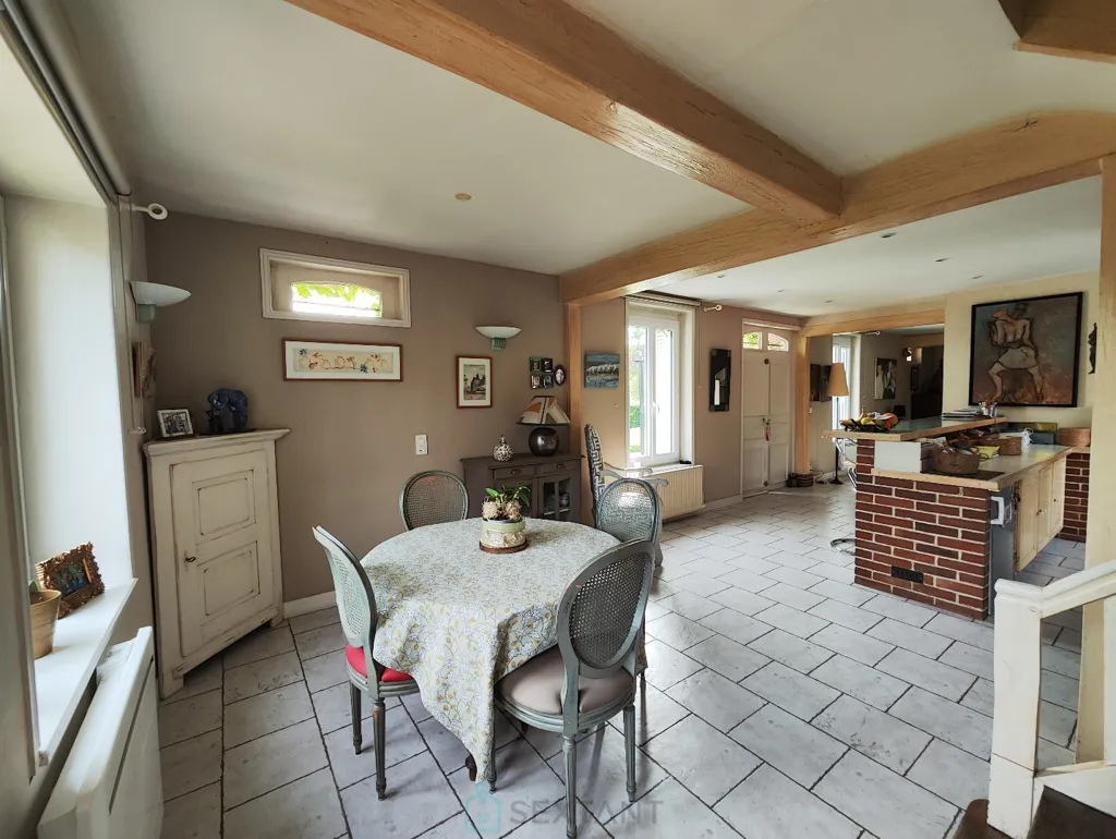 Salle à manger - Maison avec Jardin Clos à 6 km de Lisieux