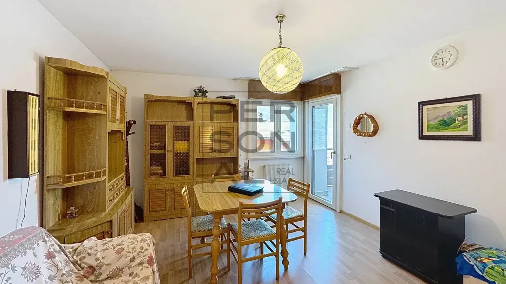 Séjour - Apartment with Panoramic Balcony in Spormaggiore