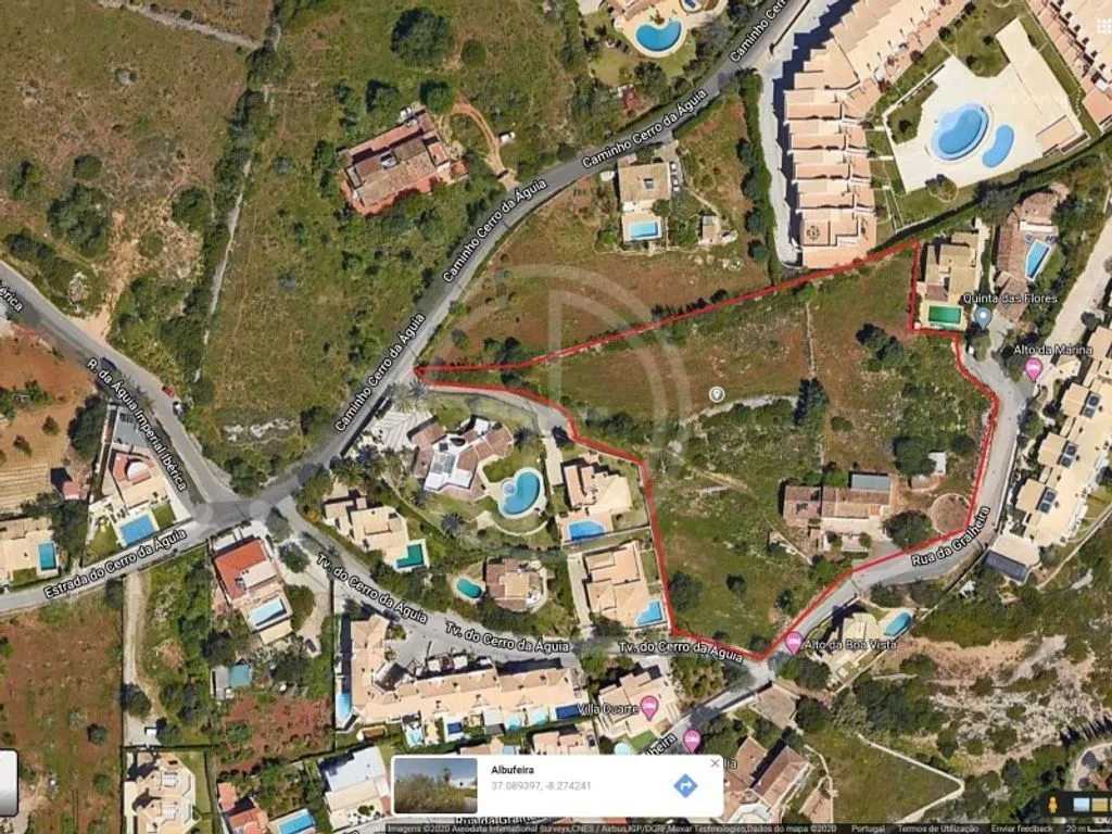 Building Land with Sea View in Albufeira