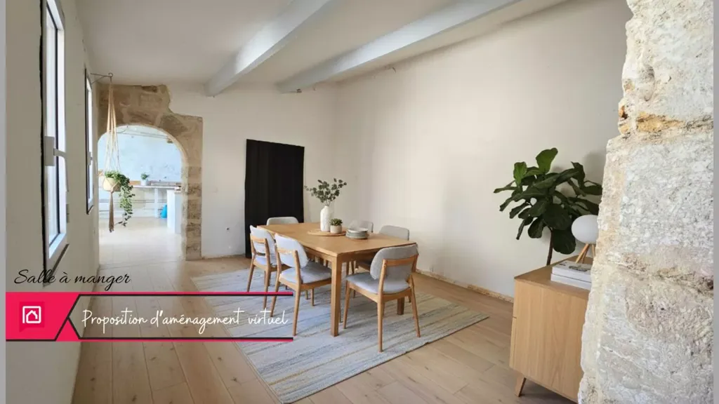 Salle à manger - Appartement de Caractère en Centre Historique à Pézenas
