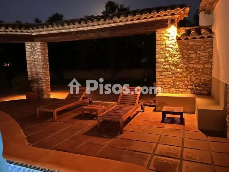 Terrass - Rustic Masia with Pool in Els Masos de Coma-Ruga