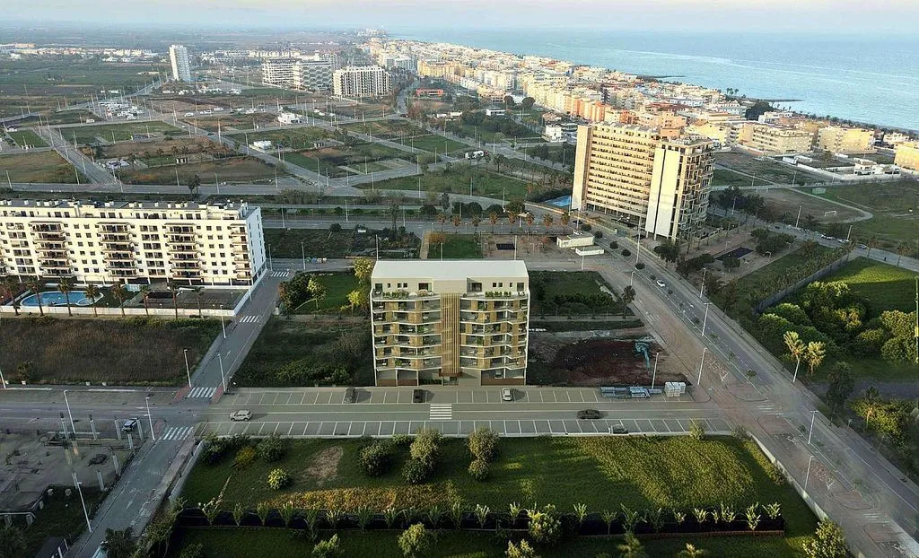 Õhuvaade - New Flat with Pool in Moncófar