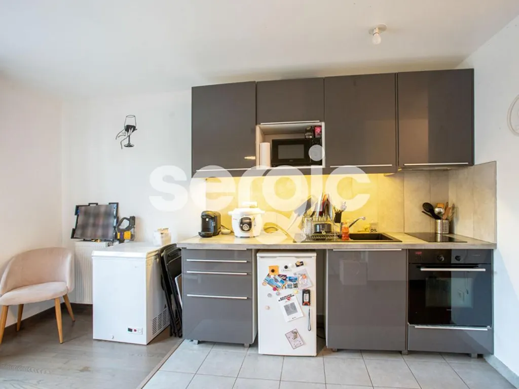 Cuisine - Studio à la Gare de Pontoise avec Parking