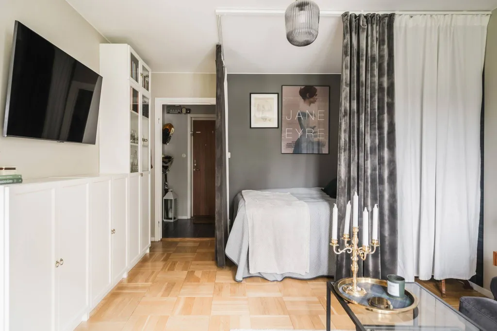 Séjour - Stylish Apartment with Garden Access in Gavle