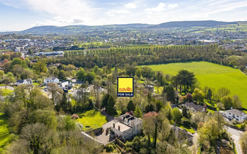 Vue aérienne - Bien 6 chambres à Mallow