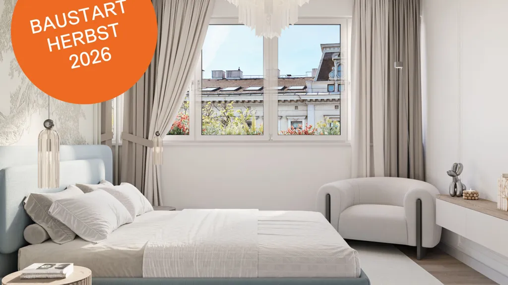 Bedrooms - Apartment with Panoramic Terrace in Vienna
