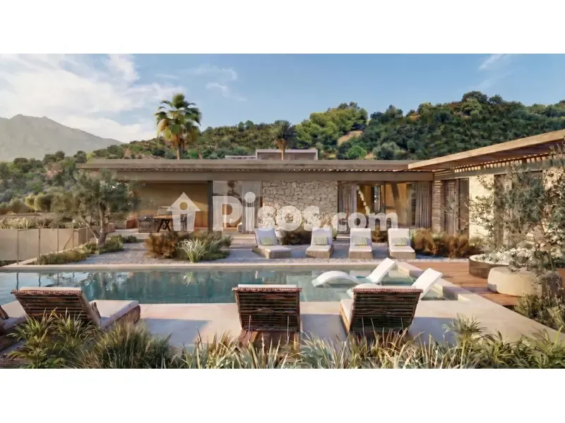 Piscine - Contemporary Villa with Panoramic Views in Altos de los Monteros