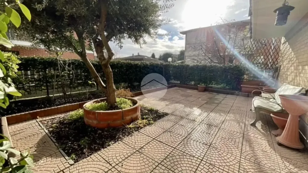Terrasse - Apartment with Private Garden in Leini