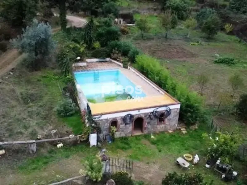 Vista aerea - Rustic House with Pool in Cortegana