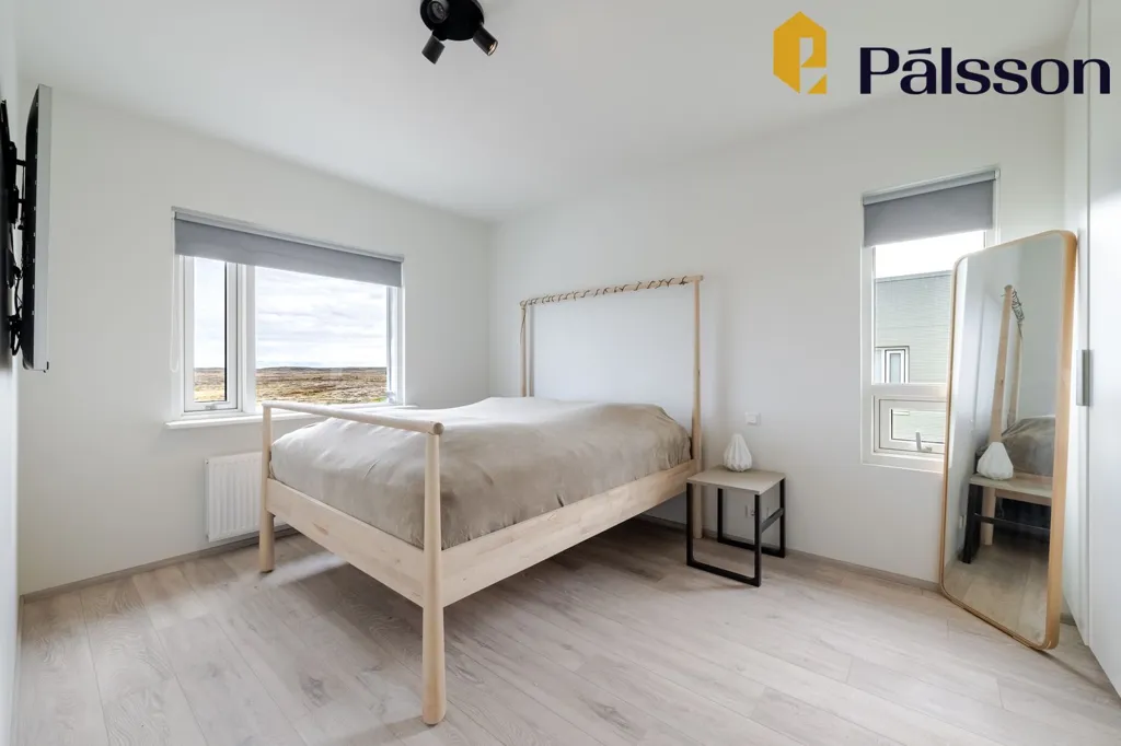 Camere da letto - 4-Bed Apartment with Balcony in Vogar