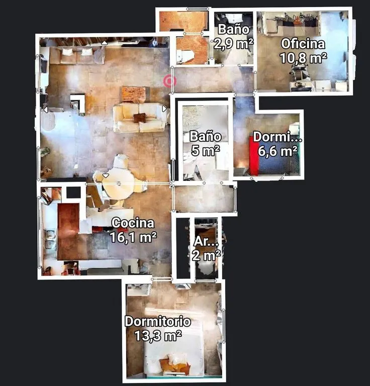 Floor Plan - Chalet with Pool and Terrace in Cala Romántica
