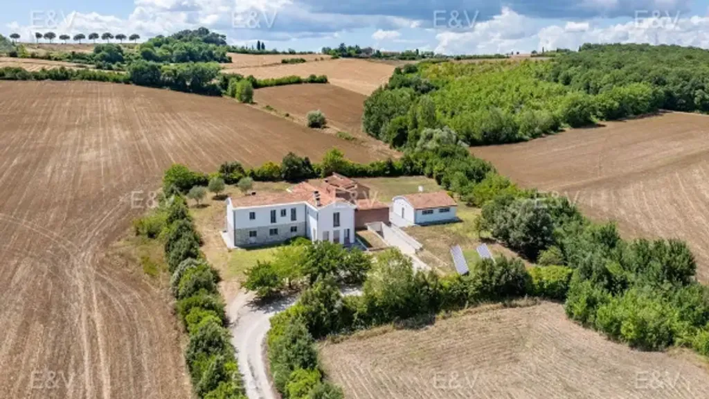 Vue aérienne - Rustic Villa with Garden in Perugia