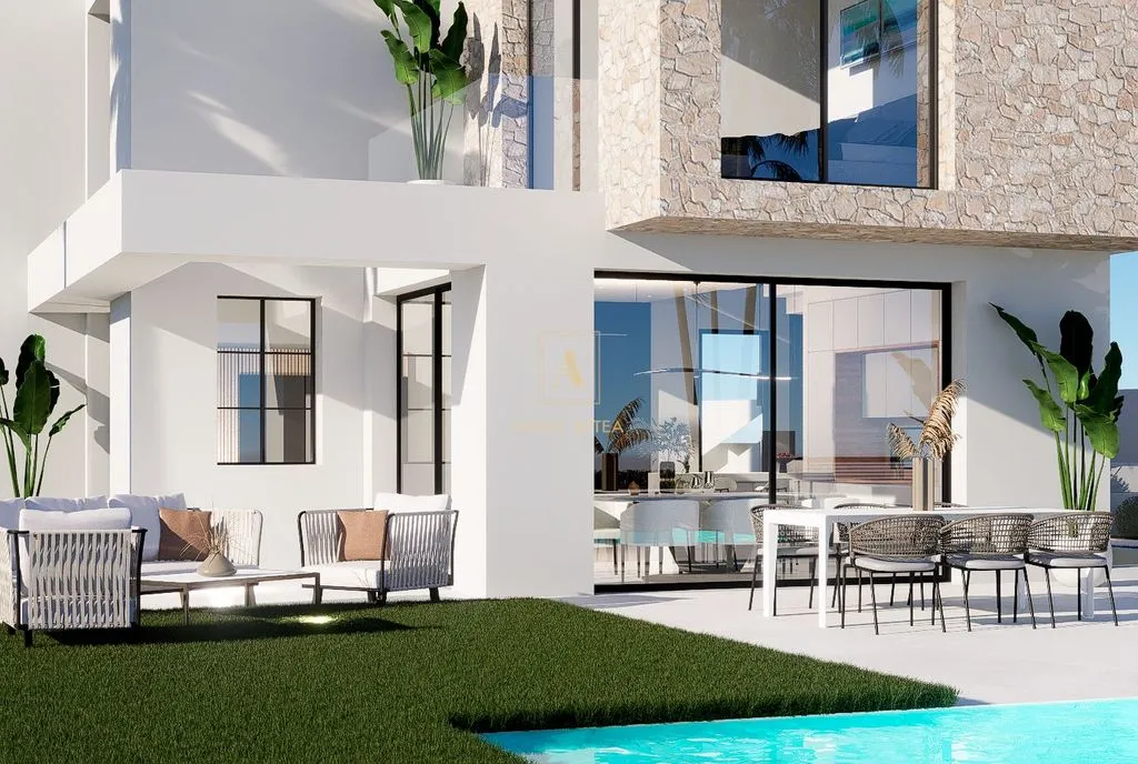 Piscine - Luxury Villa with Panoramic Views in Finestrat