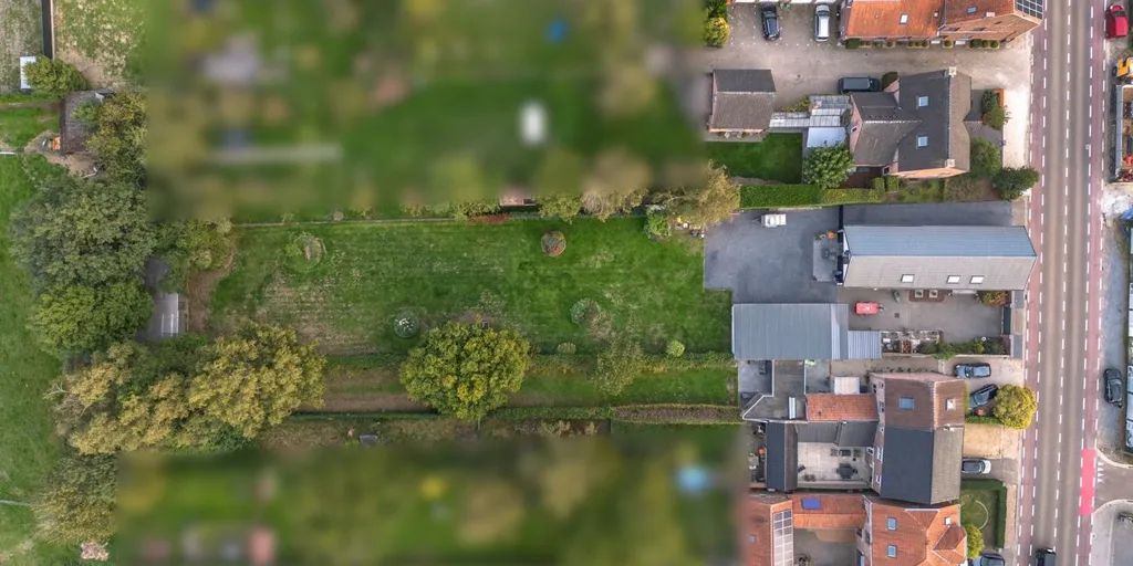 Vue aérienne - Maison avec Jardin sur Grand Parc à B... (21a)