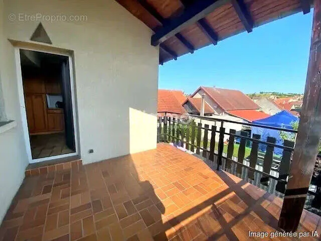 Rõdu - Duplex Apartment with Balcony in Rohrbach Les Bitche