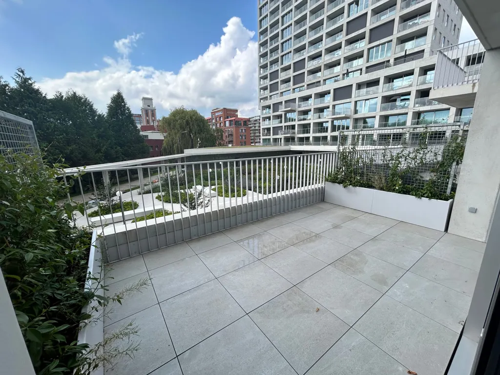 Terrass - New Flat with Terrace in Vaartkom