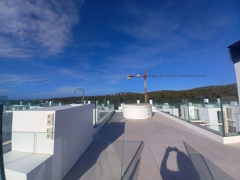 Terrass - New Villa with Pool in Cala Tarida, Ibiza