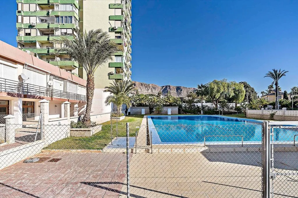 Pool - Apartment with Sea View in Aguadulce