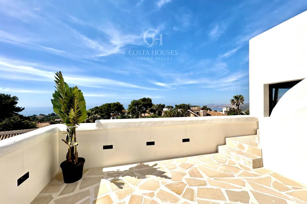 Terrasse - Modern Villa with Sea View in Jávea