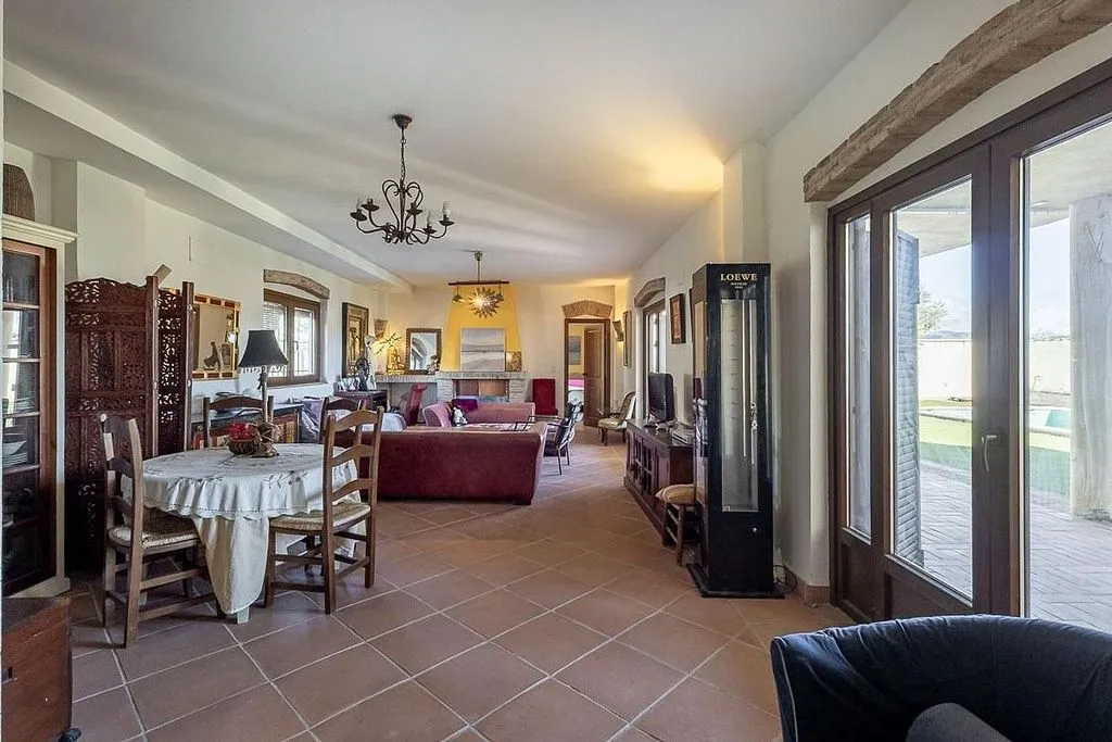 Séjour - Chalet with Pool and Terrace in Atarfe