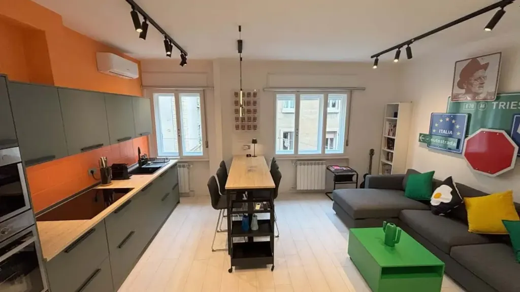 Cuisine - Modern Studio with Terrace in Trieste
