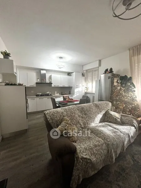Séjour - Rusticated Trilocale with Parking in Crema