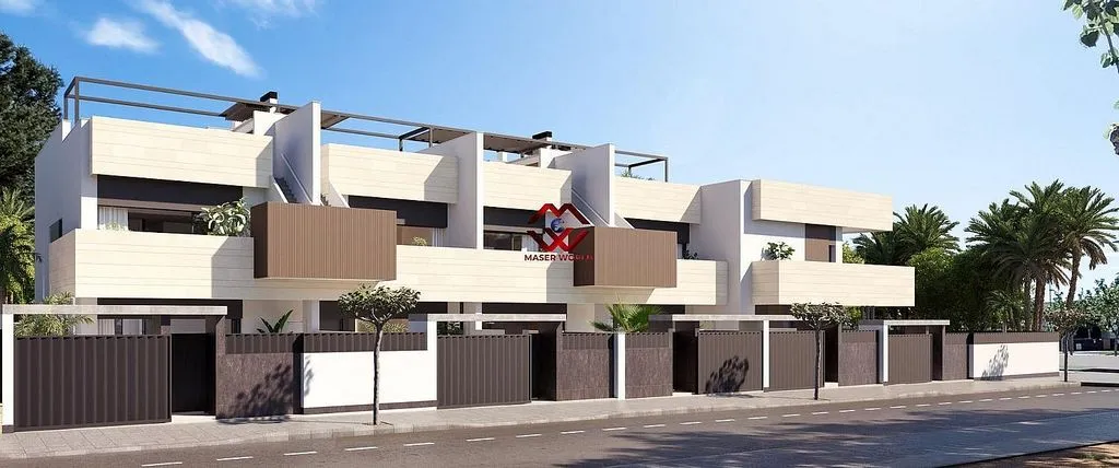 Extérieur - Newly Constructed Chalet with Pool in Pilar de la Horadada