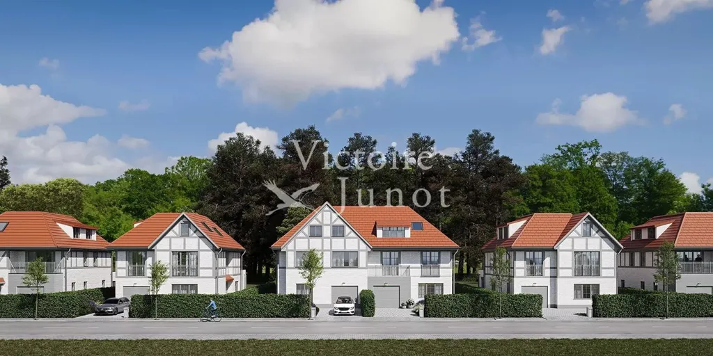 Extérieur - Villa Contemporaine avec Vue sur Jardin à Wezembeek-Oppem