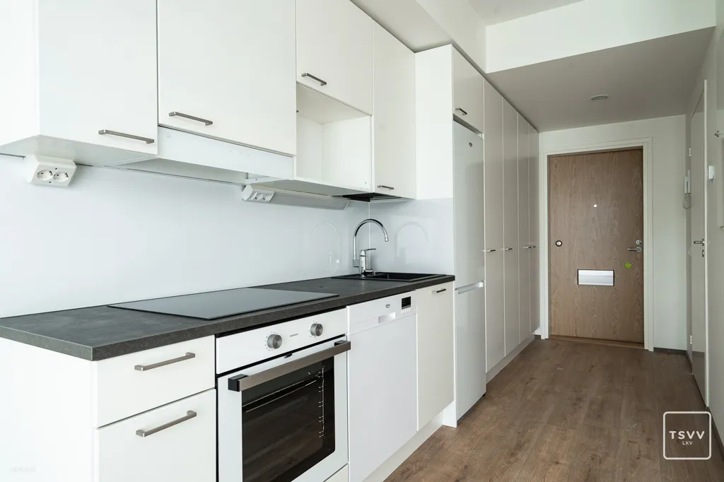 Köök - Modern Apartment with West-Facing Balcony in Turku