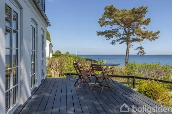 Terrasse - 1904 Villa with Sea View in Marstal