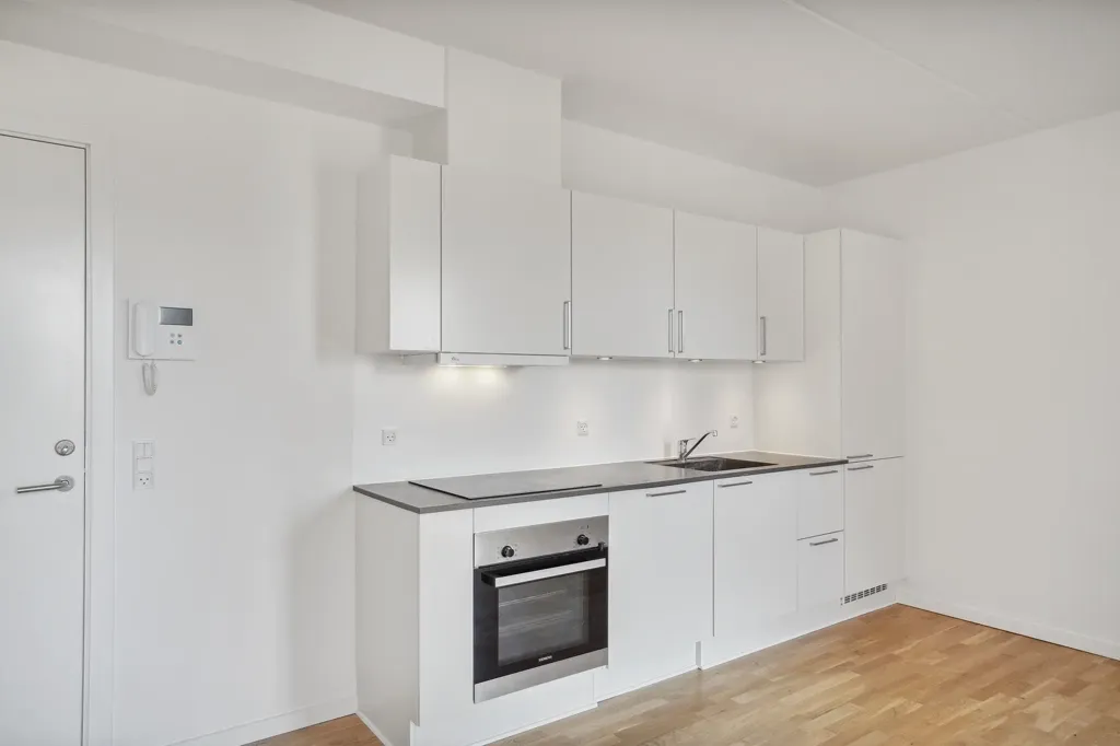 Cuisine - 1-Bedroom Flat with Balcony in Aarhus N