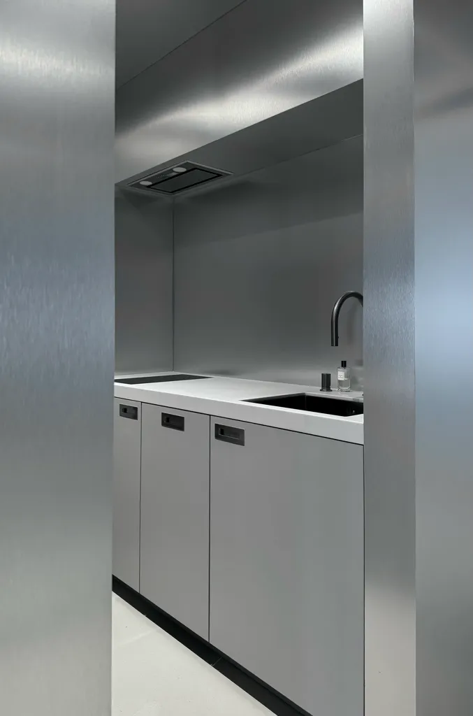 Cuisine - Studio Rénové au Cœur de Kortrijk