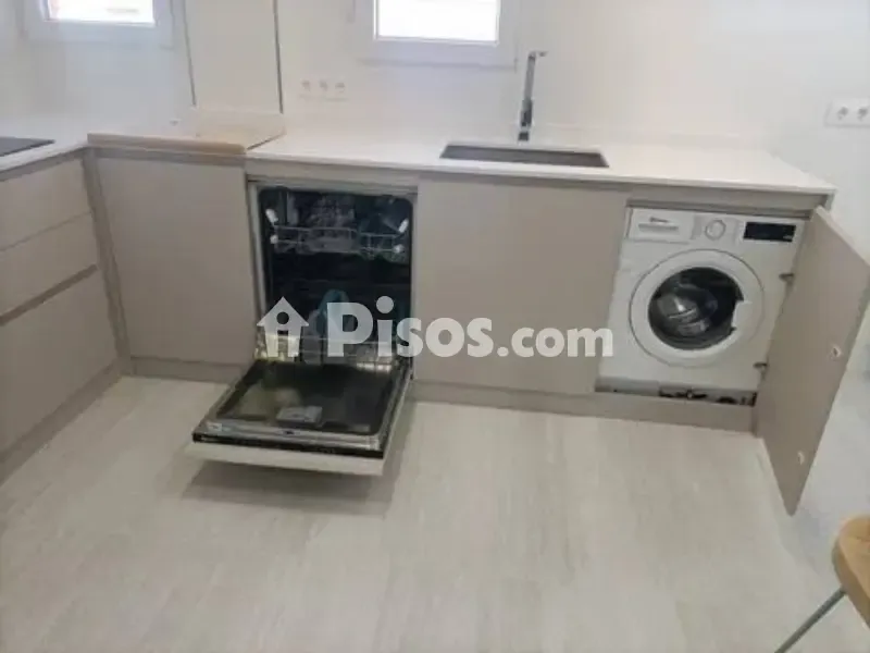 Köök - Modern Flat with Balcony in Parque Sur, Albacete