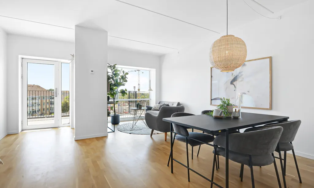 Sala da pranzo - 2-Bedroom Apartment with Elevator in Skovlunde