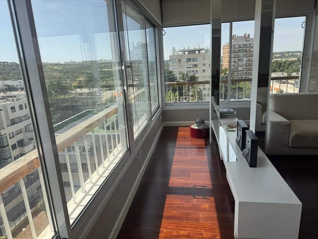 Living Room - Luxury Flat with Pool on Arroyofresno Street, Madrid