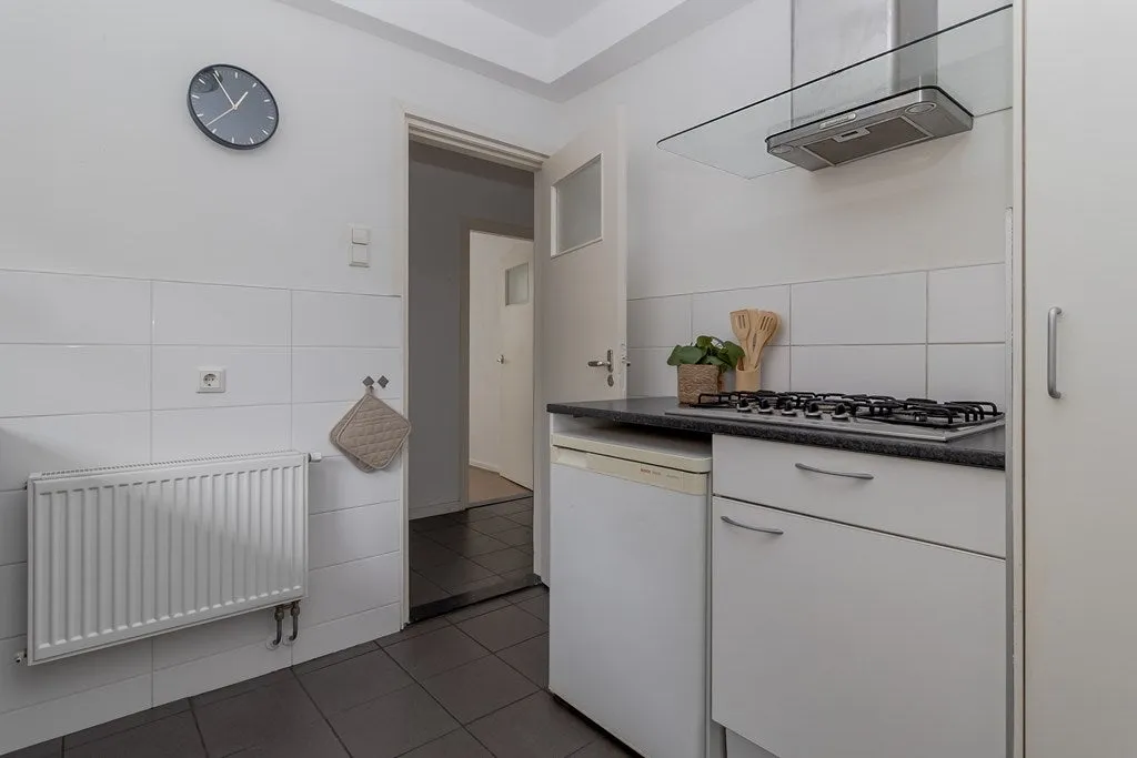 Kitchen - Corner Apartment with Glacis View in Sint Pieter