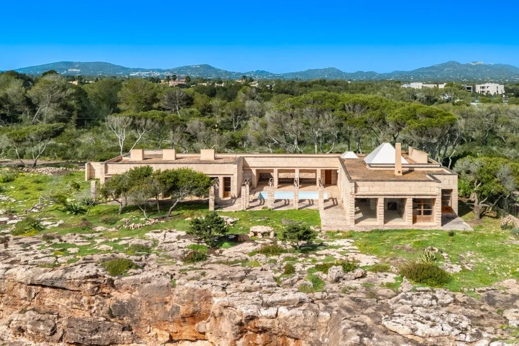 Vue aérienne - Villa Project with Sea View in Portopetro