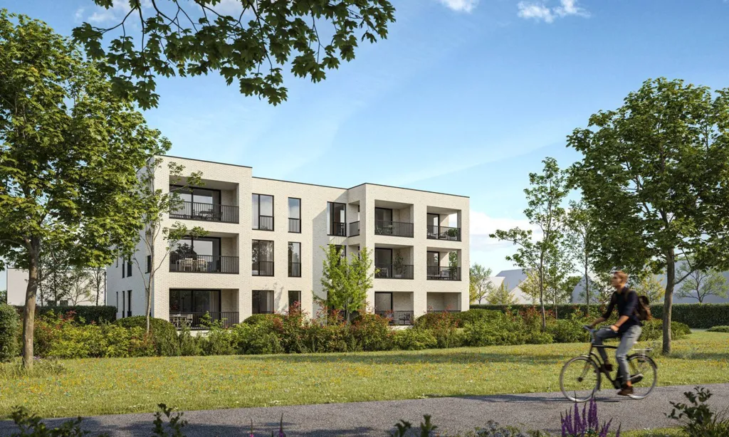 Maison moderne avec garage intégré à Sijsele