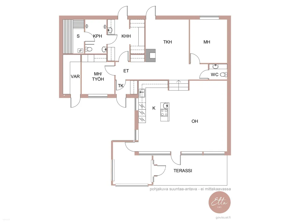 Plan - Architectural House with Sea View in Naantali
