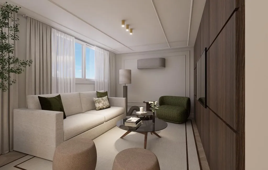 Attic Apartment with Terrace in Madrid
