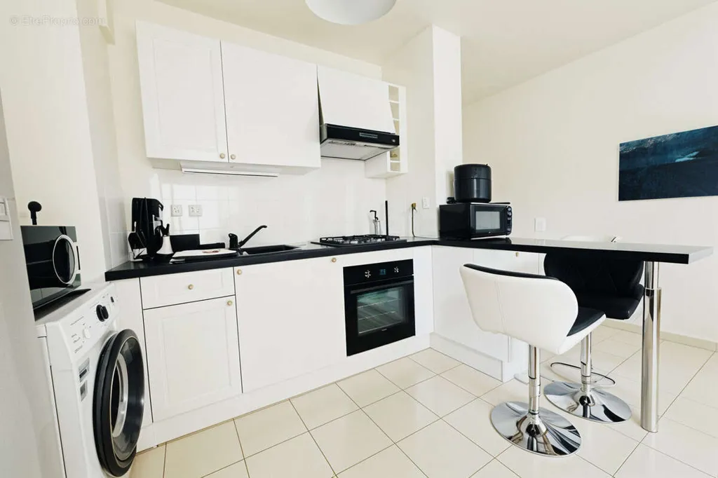 Cucina - Studio with Marne River View in Pomponne