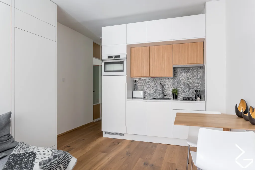 Köök - Modern Studio Flat with Kitchenette in Harju, Helsinki