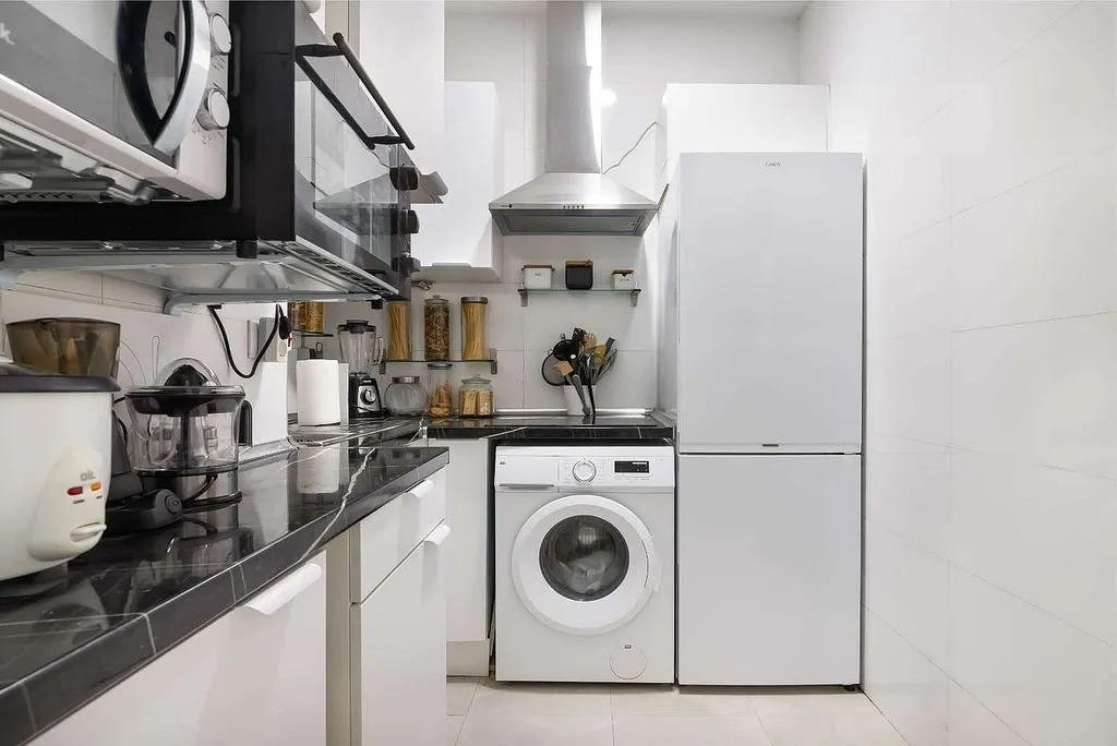Cuisine - Duplex Flat with A/C in Opañel