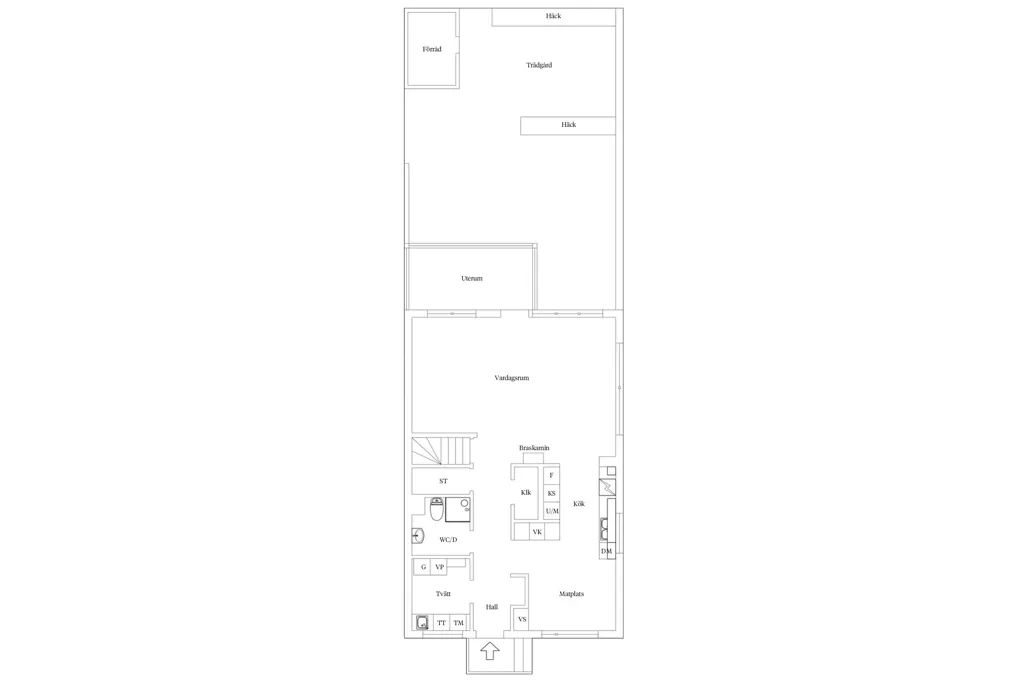 Plan - Seaside Townhouse with Garden in Strandstaden