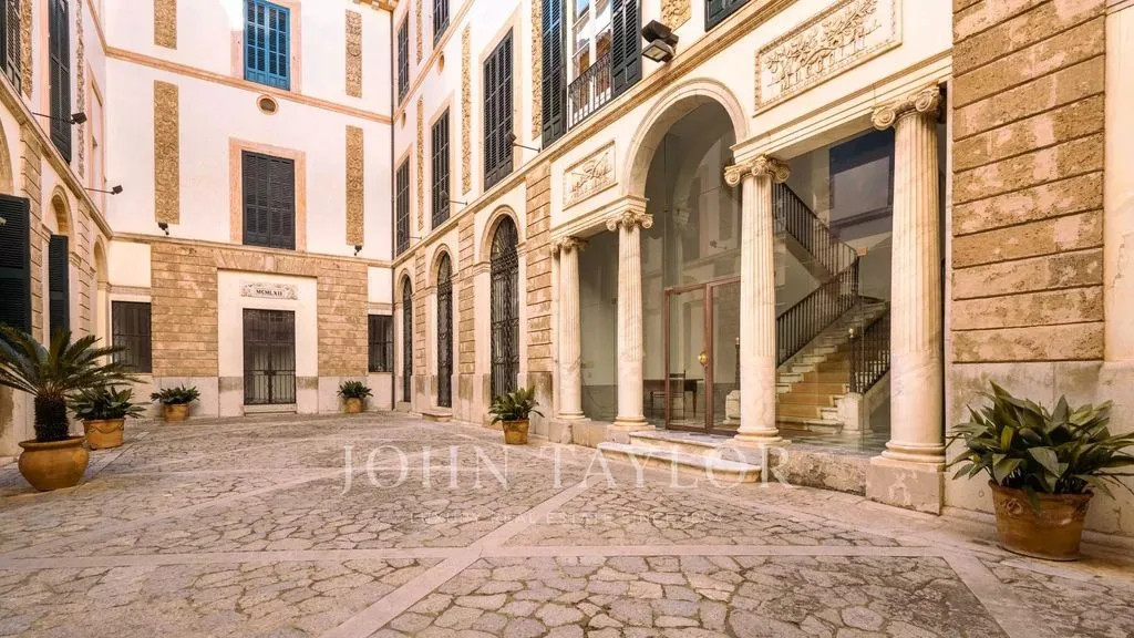Jardín - Apartamento con vistas a la ciudad en Palma de Mallorca