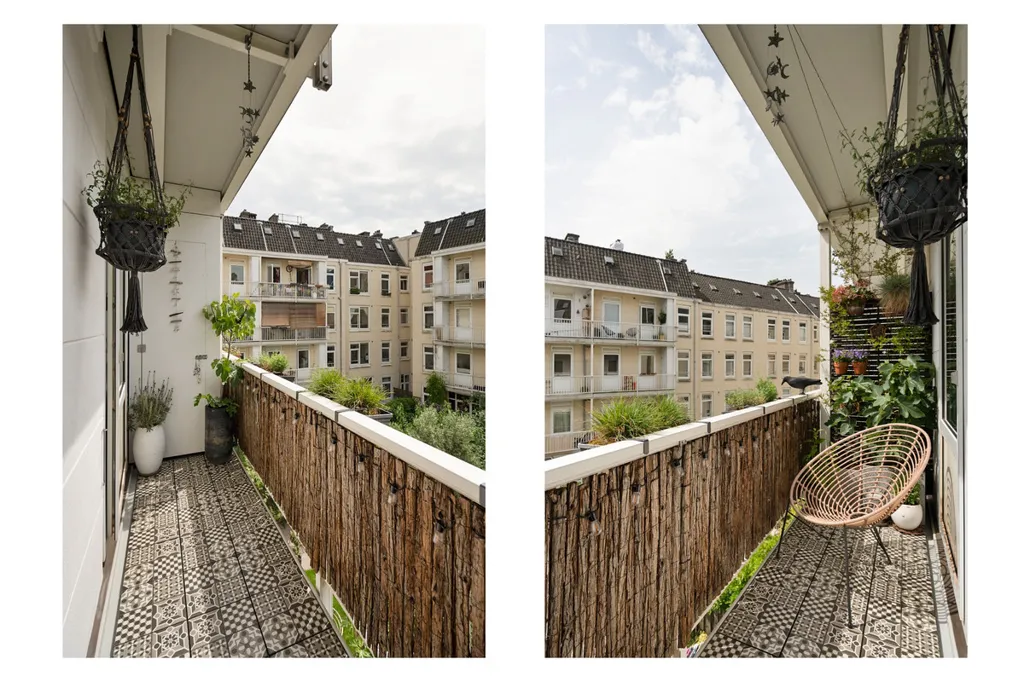 Rõdu - Light-Filled Apartment with South Balcony in Amsterdam
