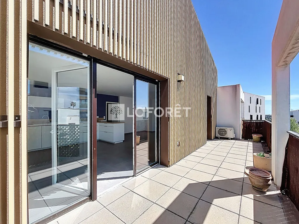 Balcon - Appartement Duplex avec Terrasse au Dernier Étage à Saint-Jean-de-Védas