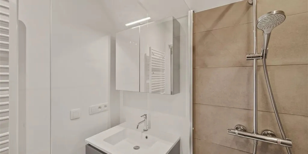 Salles de bain - Appartement Neoclassique avec Terrasse à Ruddervoorde