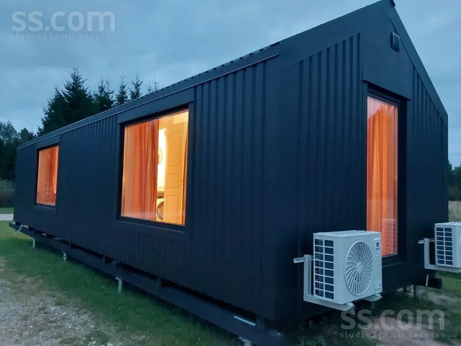 Välivaade - Log Cabin with Heating in Latvia