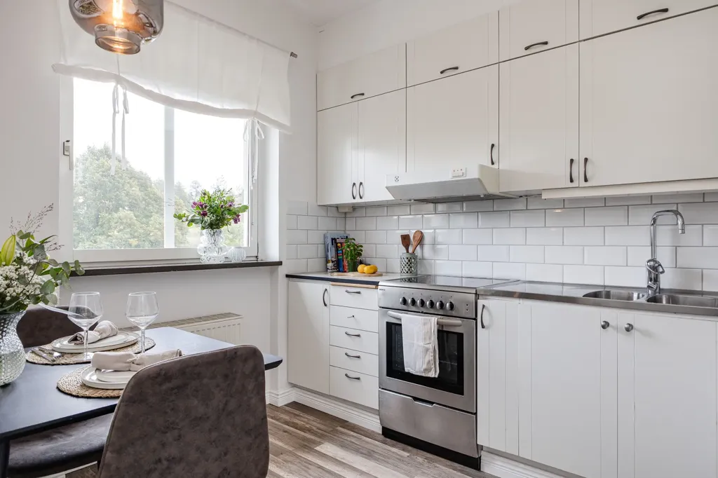 Cucina - Apartment with Balcony in Enköping